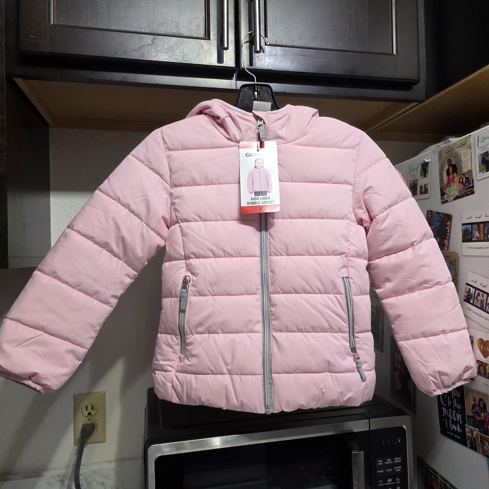 Gerry Insulated Light Pink Quilted Jacket Toddler Girls 6T